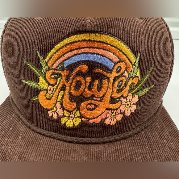 Howler Bros Irie Paradise Snapback Flat brim Hat - Picture 6 of 9
